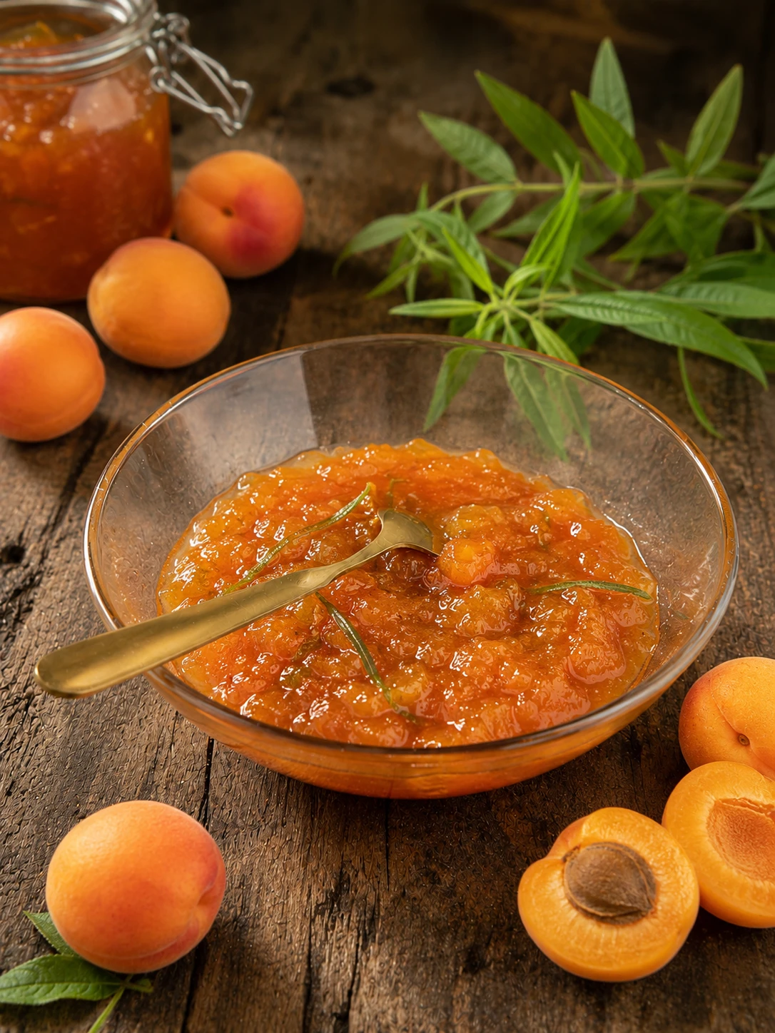 Apricot and Verbena Jam