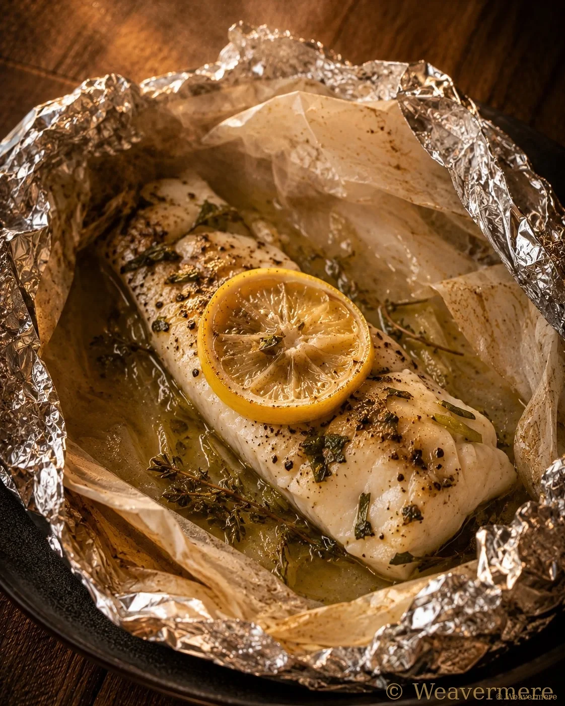 Fish en Papillote