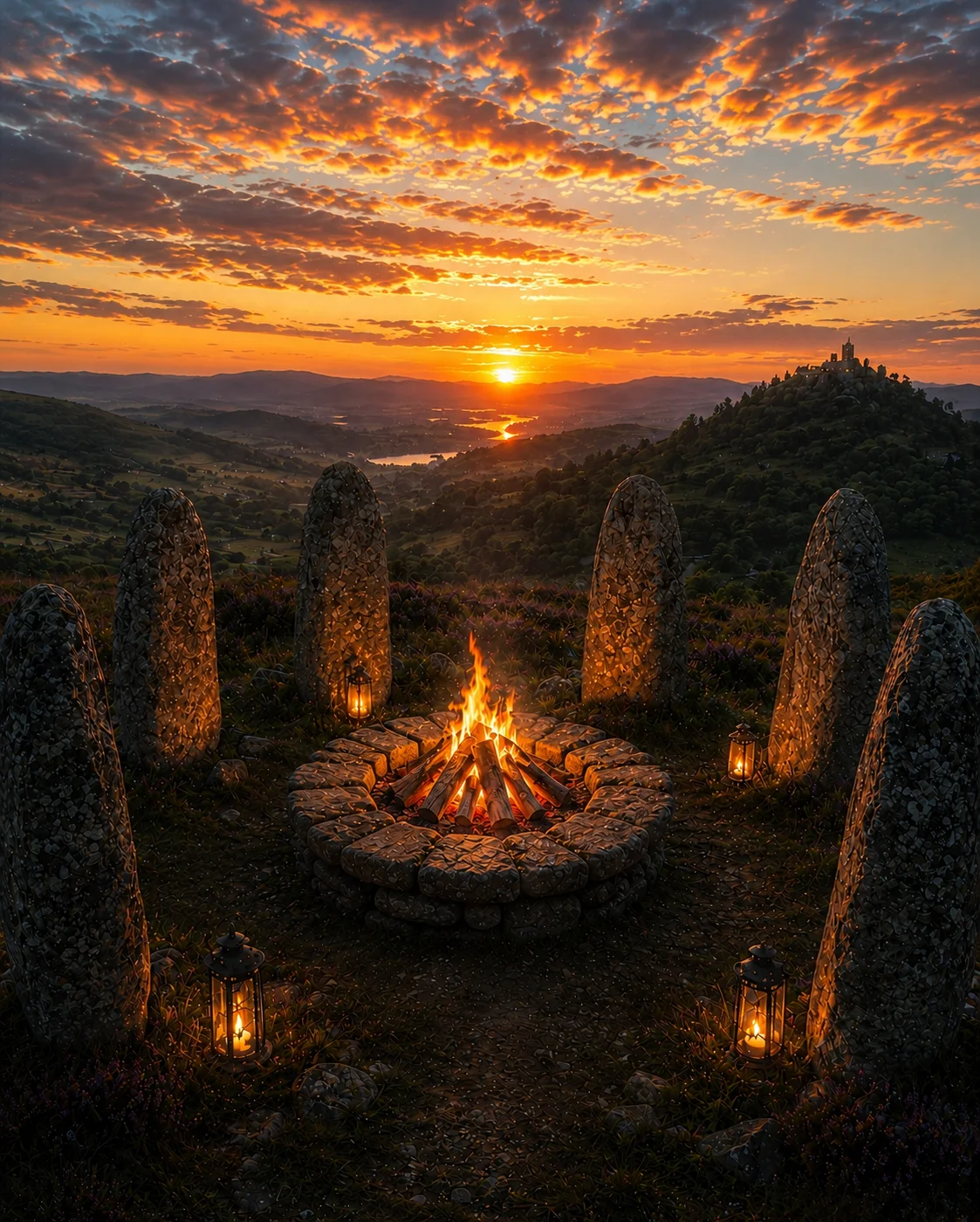 The stone circle